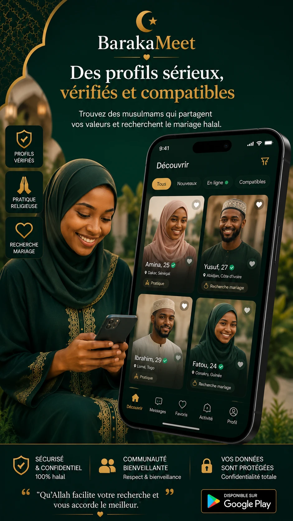 Barakameet — Mariage musulman screenshot